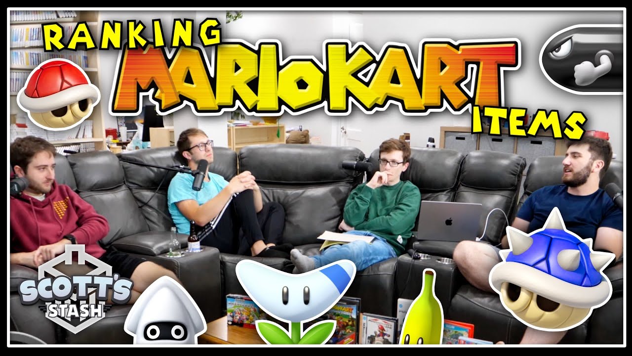 Ranking the Mario Kart Items with Sam, Eric and Dom
